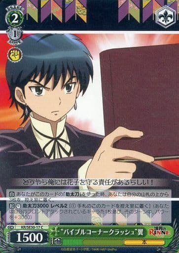 [C] KR/SE30-17 “バイブルコーナークラッシュ”翼