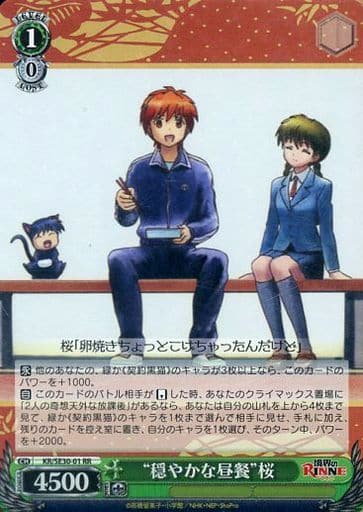 [RR] KR/SE30-01 “穏やかな昼餐”桜(ホロ)