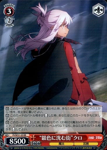 [RR] PI/SE31-25 “銀色に沈む街”クロ