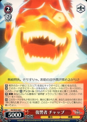 [C] RZ/SE35-48 復讐者 チャップ