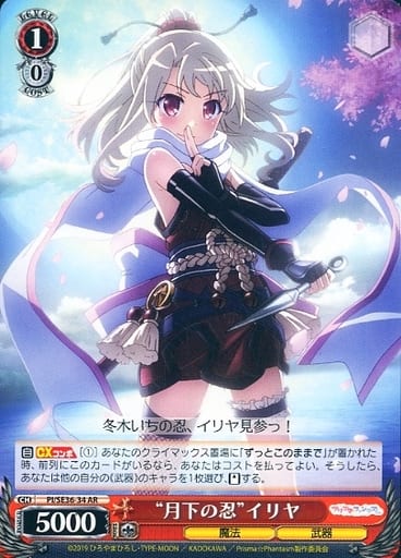 [AR] PI/SE36-34 “月下の忍”イリヤ