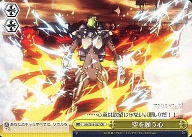 [CR] AW/S18-027 空を願う心