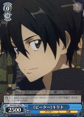 [TD] SAO/S20-103 《ビーター》キリト