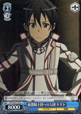 [TD] SAO/S20-T10 血盟騎士団への入団 キリト