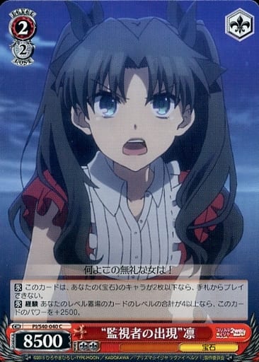 [C] PI/S40-040 “監視者の出現”凛