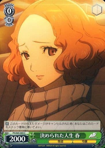 [C] P5/S45-043 決められた人生 春