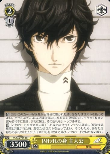 [TD] P5/S45-T05 囚われの身 主人公