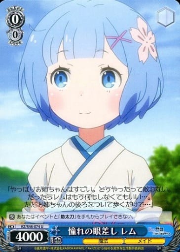 [U] RZ/S46-074 憧れの眼差し レム