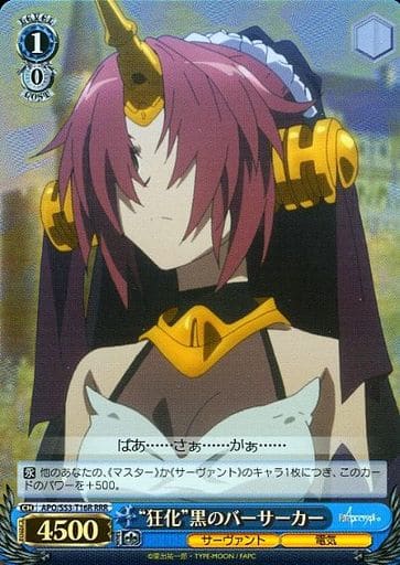 [RRR] APO/S53-T16R “狂化”黒のバーサーカー