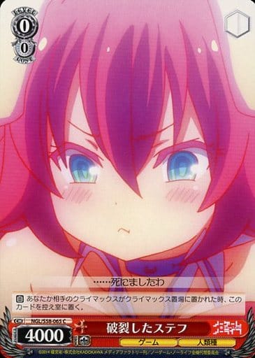 [C] NGL/S58-065 破裂したステフ