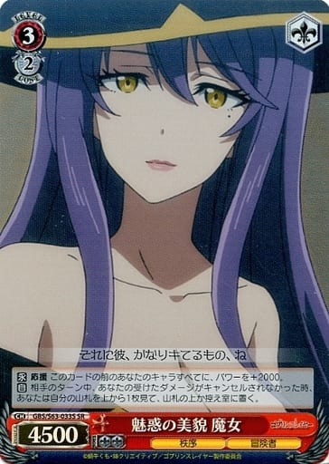 [SR] GBS/S63-033S 魅惑の美貌 魔女