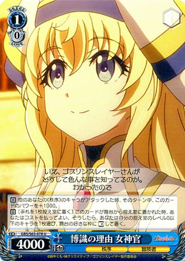 [U] GBS/S63-078 博識の理由 女神官