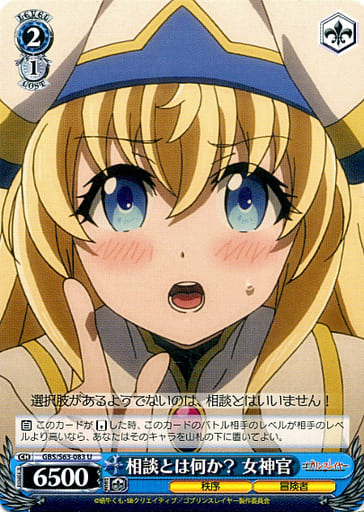 [U] GBS/S63-083 相談とは何か? 女神官