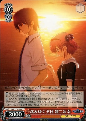 [C] GRI/S72-067 沈みゆく夕日 雄二＆幸