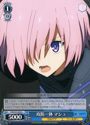 [C] FGO/S75-092 攻防一体 マシュ
