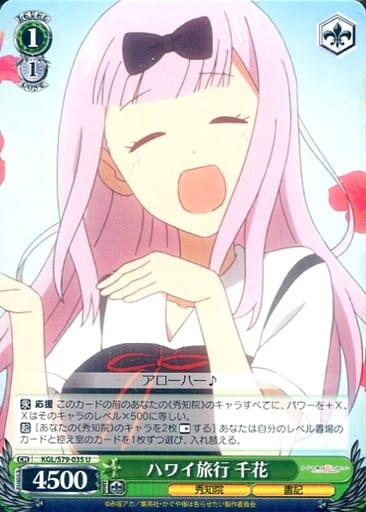 [U] KGL/S79-035 ハワイ旅行 千花