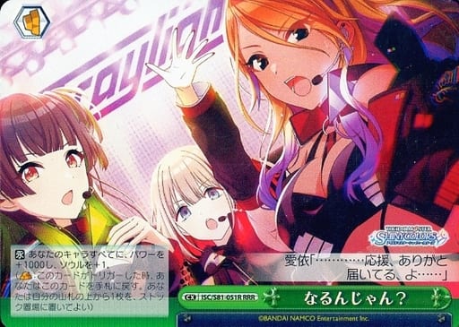 [RRR] ISC/S81-051R なるんじゃん?