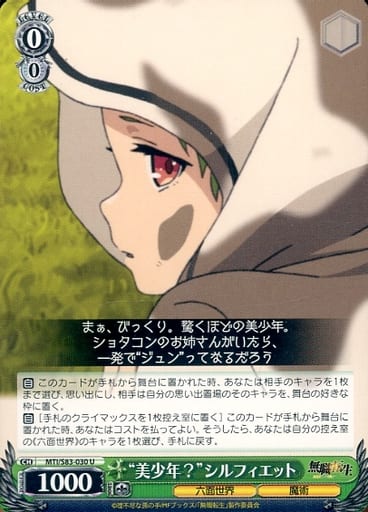 [U] MTI/S83-030 “美少年？”シルフィエット
