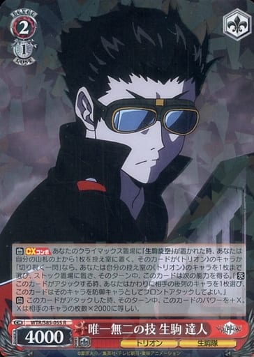 [R] WTR/S85-055 唯一無二の技 生駒 達人