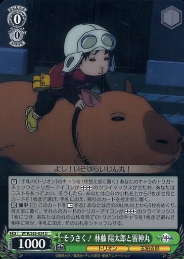 [U] WTR/S85-034 そうさく！ 林藤 陽太郎と雷神丸