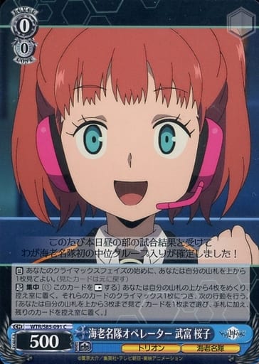 [C] WTR/S85-091 海老名隊オペレーター 武富 桜子