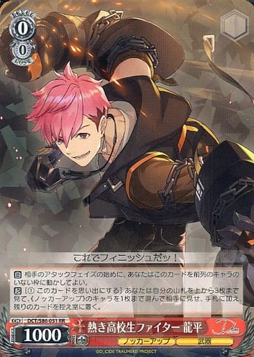 [RR] DCT/S86-051 熱き高校生ファイター 龍平