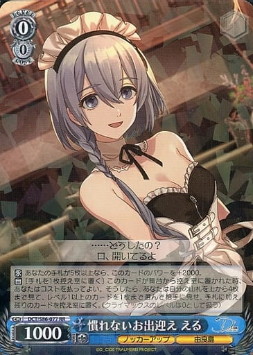 [RR] DCT/S86-077 慣れないお出迎え える