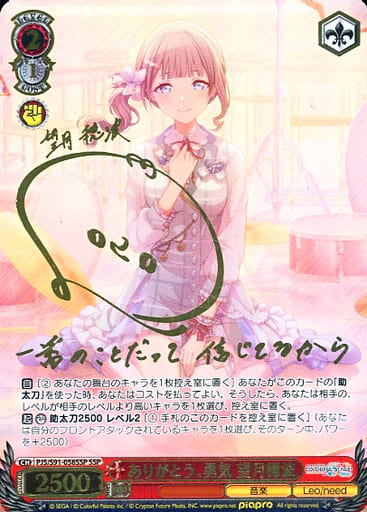 [SSP] PJS/S91-058SSP ありがとう、勇気 望月穂波(サイ...