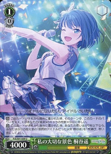 [U] PJS/S91-039 私の大切な景色 桐谷遥