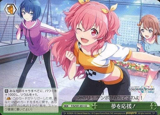 [CC] PJS/S91-051 夢を応援!