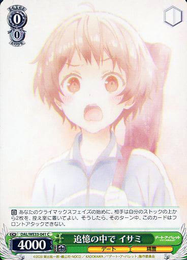 [C] DAL/WE33-041 追憶の中で イサミ