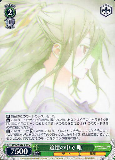 [C] DAL/WE33-047 追憶の中で 唯