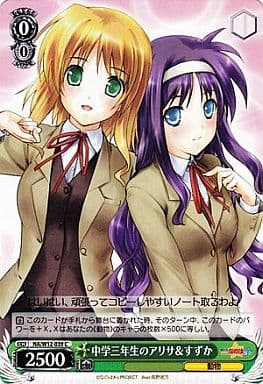 [C] NA/W12-039 中学三年生のアリサすずか