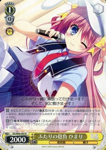 [R] DS/W46-002 ふたりの抱負 ひまり