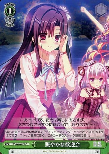 [C] DS/W46-028 賑やかな歓迎会