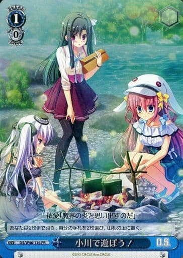 [PR] DS/W46-116 小川で遊ぼう!(ホロ)