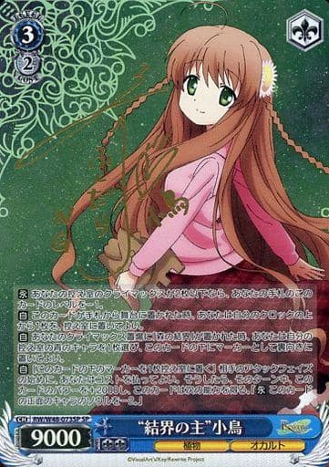 [SP] RW/W48-073SP “結界の主”小鳥(サイン入り)
