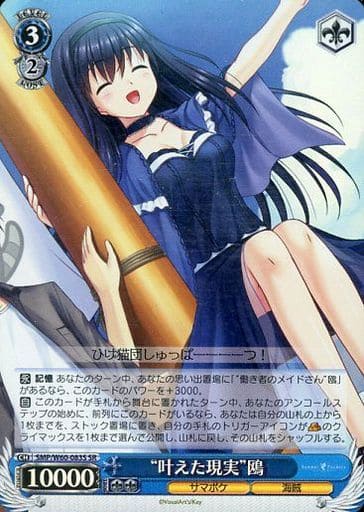 [SR] SMP/W60-083S “叶えた現実”鴎