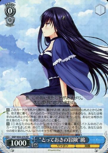 [RR] SMP/W60-076 “とっておきの冒険”鴎