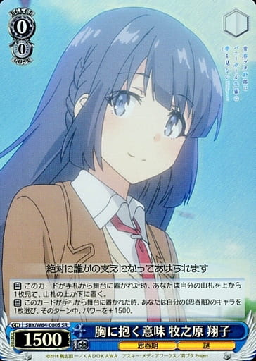 [SR] SBY/W64-080S 胸に抱く意味 牧之原 翔子