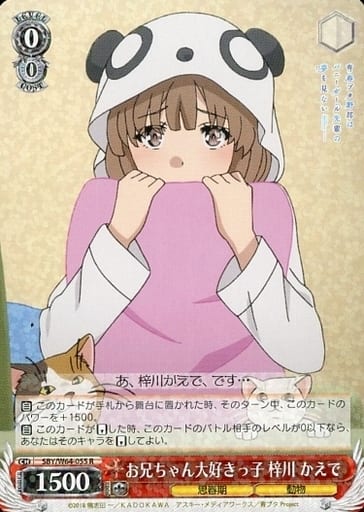 [R] SBY/W64-055 お兄ちゃん大好きっ子 梓川 かえで