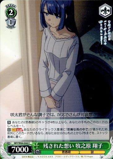 [C] SBY/W64-044 残された想い 牧之原 翔子