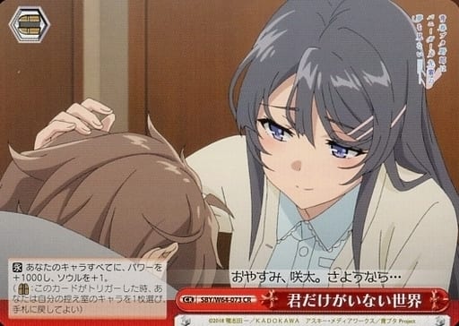[CR] SBY/W64-073 君だけがいない世界