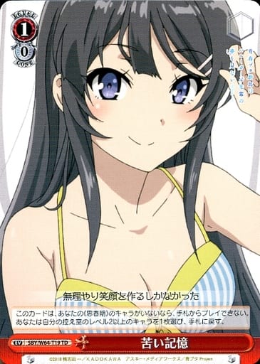 [TD] SBY/W64-T19 苦い記憶