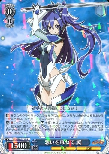 [RR] SG/W70-071 想いを束ねて 翼