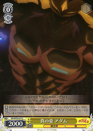 [C] SG/W70-017 真の姿 アダム