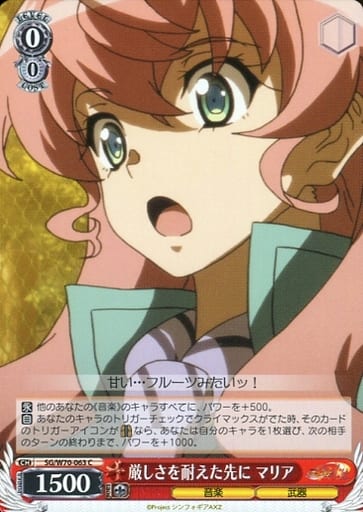 [C] SG/W70-063 厳しさを耐えた先に マリア