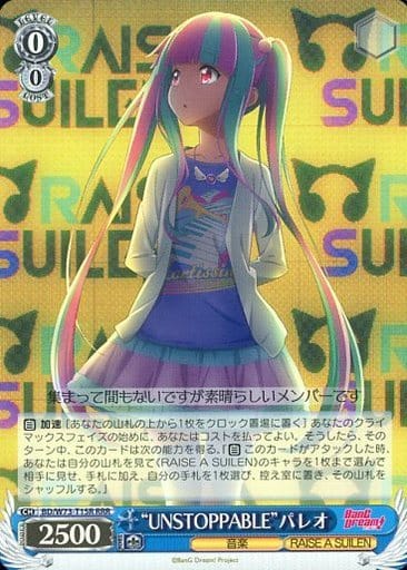 [RRR] BD/W73-T15R “UNSTOPPABLE” パレオ