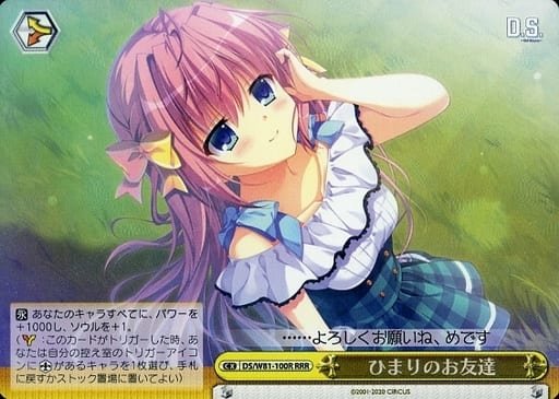[RRR] DS/W81-100R ひまりのお友達