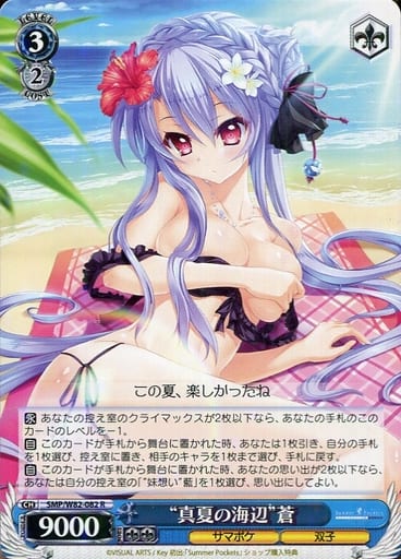 [R] SMP/W82-082 “真夏の海辺” 蒼
